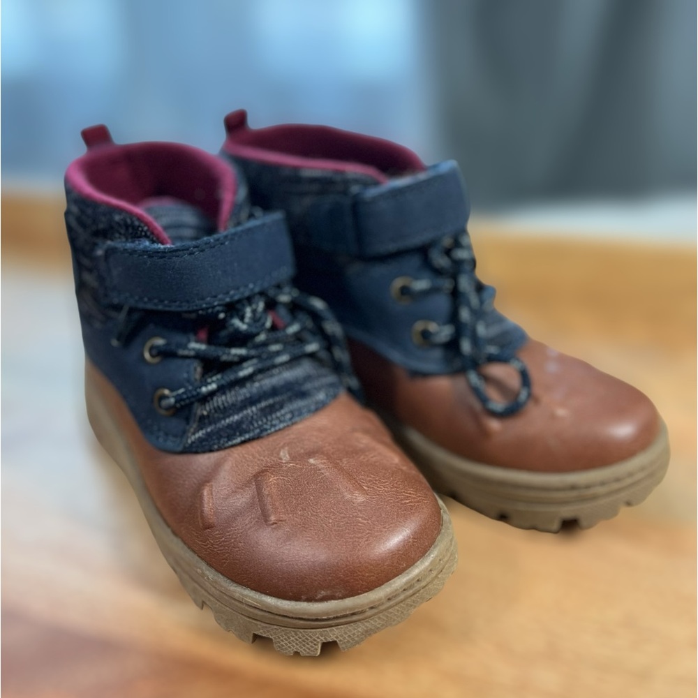 Bundle of toddler boy boots - Carter’s size 10 and Cat & Jack size 11.